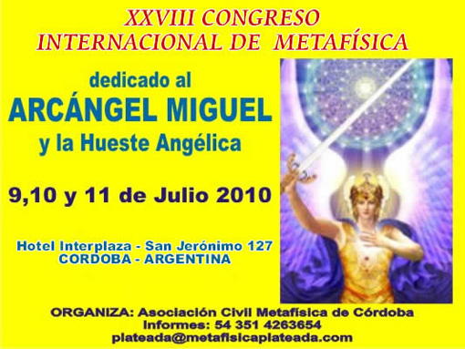 CONGRESO INTERNACIONAL DEDICADO AL ARCNGEL MIGUEL Y LA HUESTE ANGLICA
