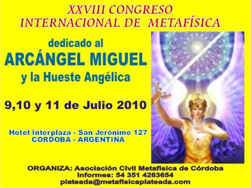 CONGRESO INTERNACIONAL DEDICADO AL ARCÁNGEL MIGUEL Y LA HUESTE ANGÉLICA